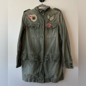 Mr and Mrs Italy Khaki Embroidery Jacket